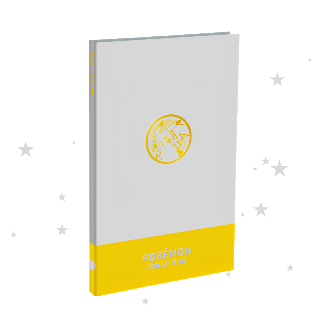 Pokemon S-Chinese Official Pikachu Coin Album