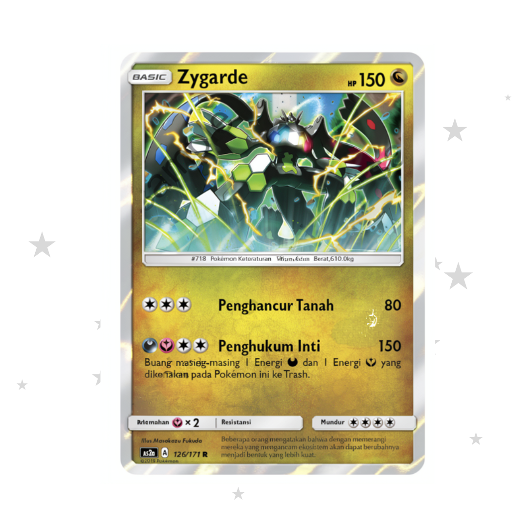 Zygarde 126/171 R - AS2A - Indonesian 🇮🇩