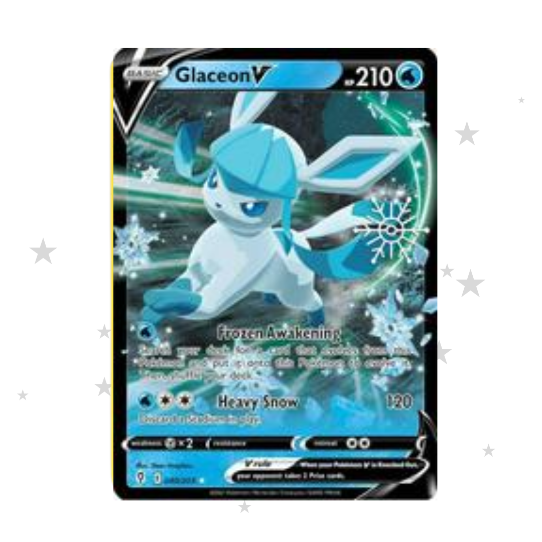 Glaceon V 040/203 - Snowflake Stamp Promo (Sealed) - English 🇬🇧