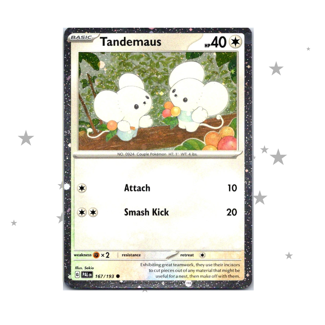 Tandemaus 167/193 Cosmo Holo Promo - Paldea Evolved - English 🇬🇧