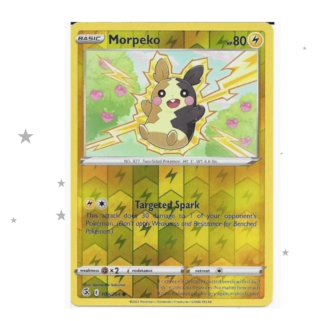 Morpeko 109/264 Reverse Holo - Fusion Strike - English 🇬🇧