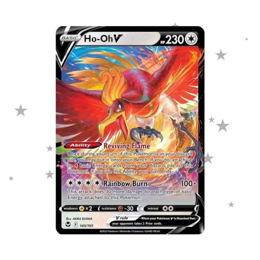 Ho-Oh V 140/195 - Silver Tempest - English 🇬🇧