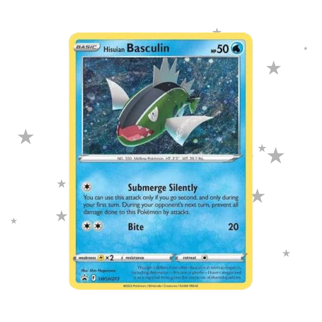 Hisuian Basculin SWSWH273 Black Star Promo - English 🇬🇧