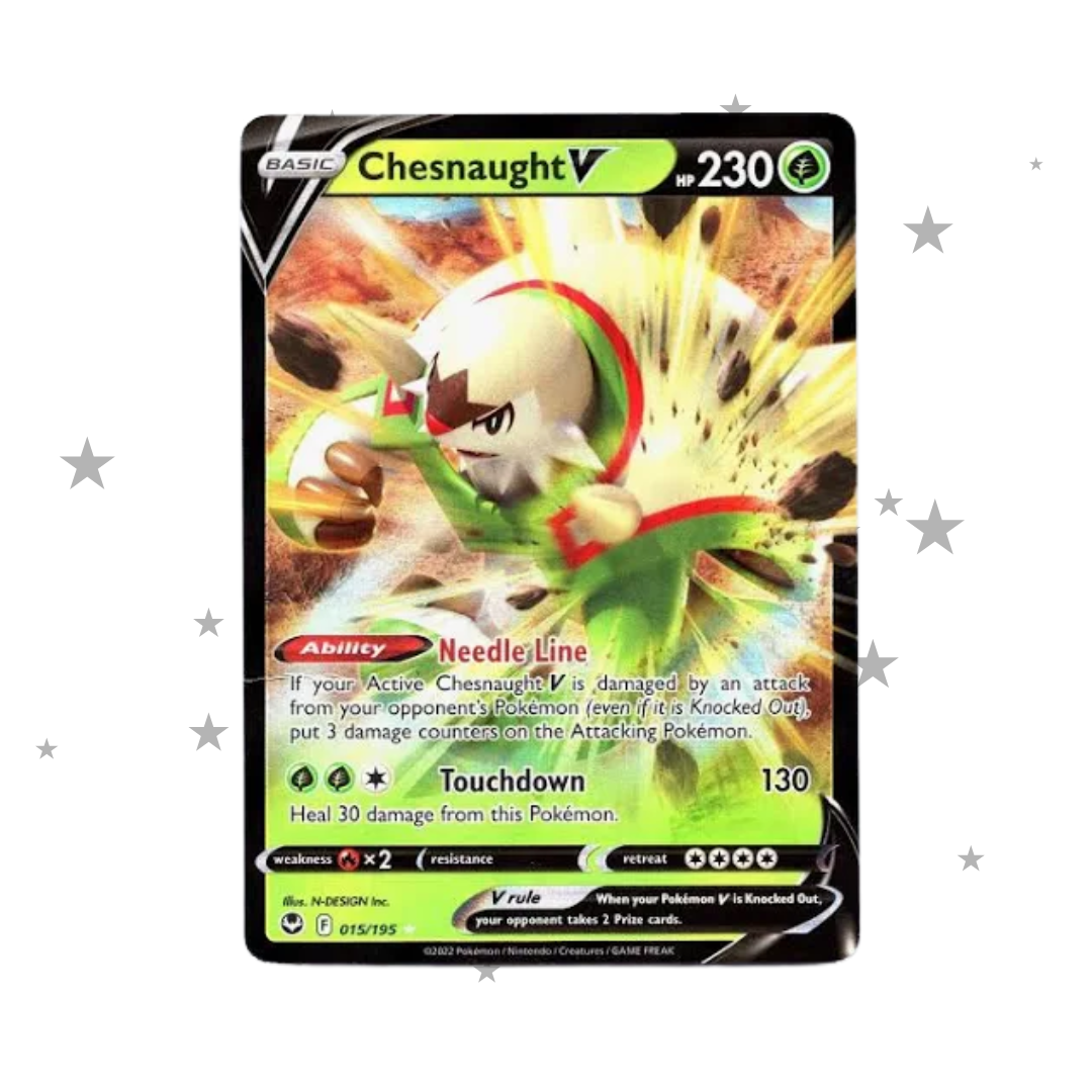 Chesnaught 015/195 Holo - Crown Zenith - English 🇬🇧
