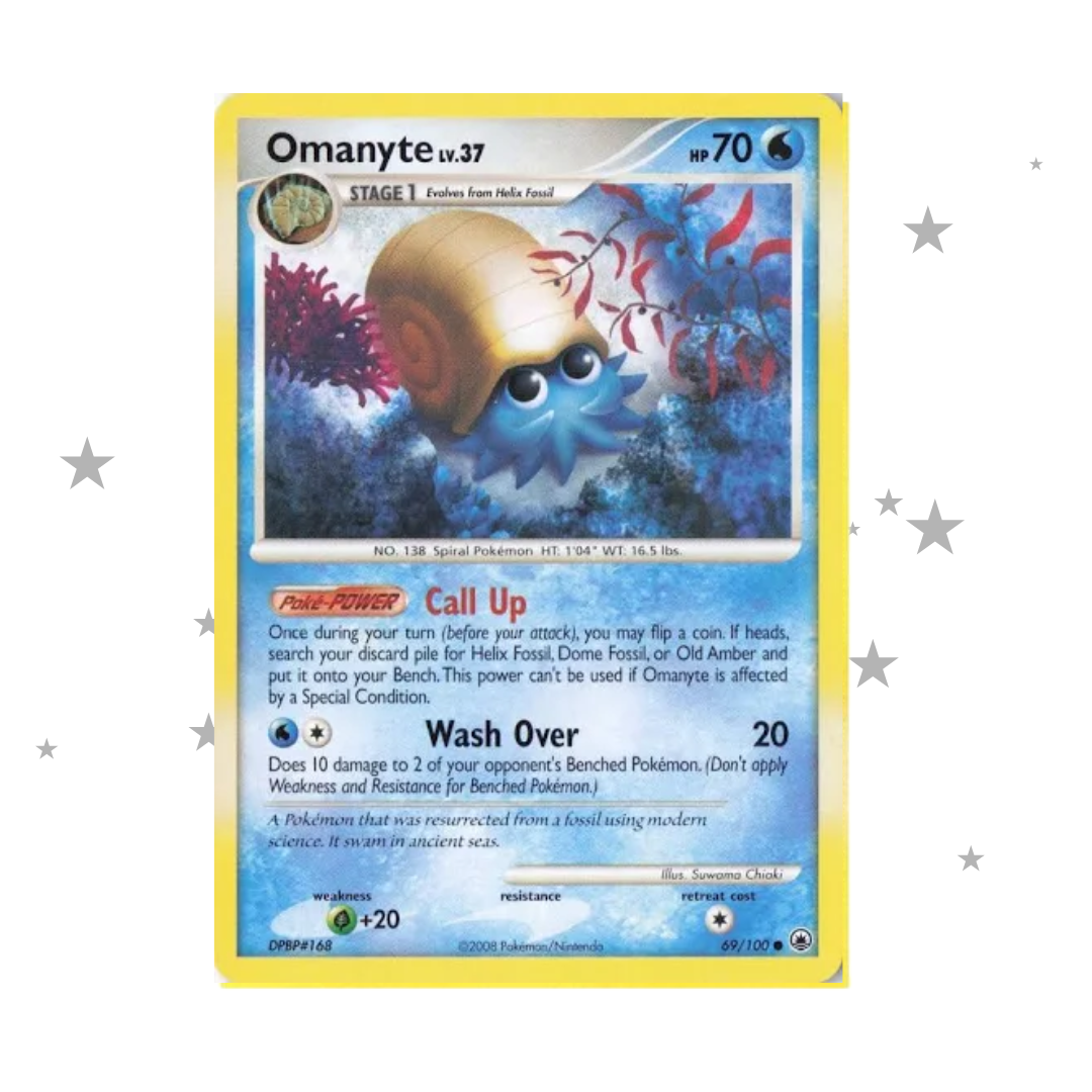 Omanyte 69/100 Majestic Dawn - English 🇬🇧