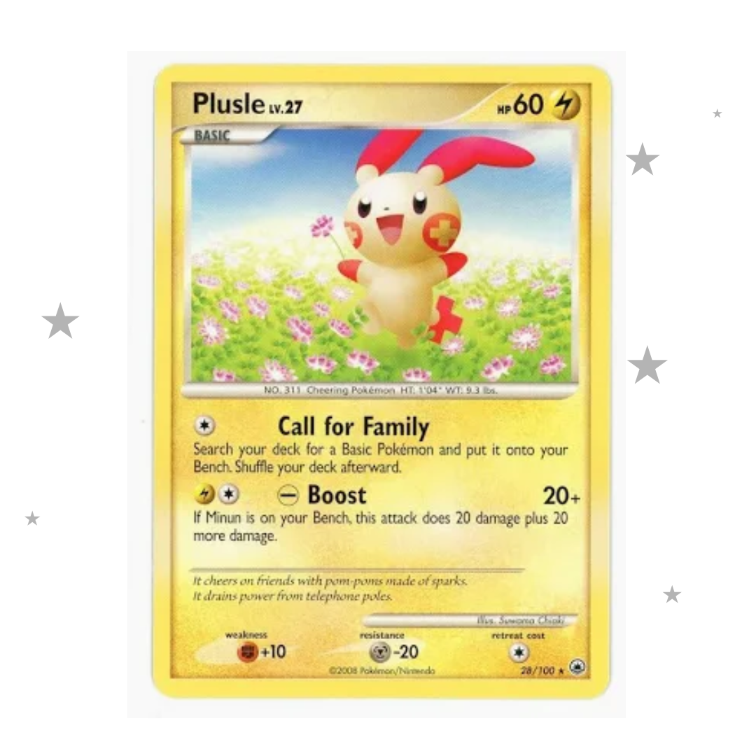 Plusle 28/100 Majestic Dawn - English 🇬🇧