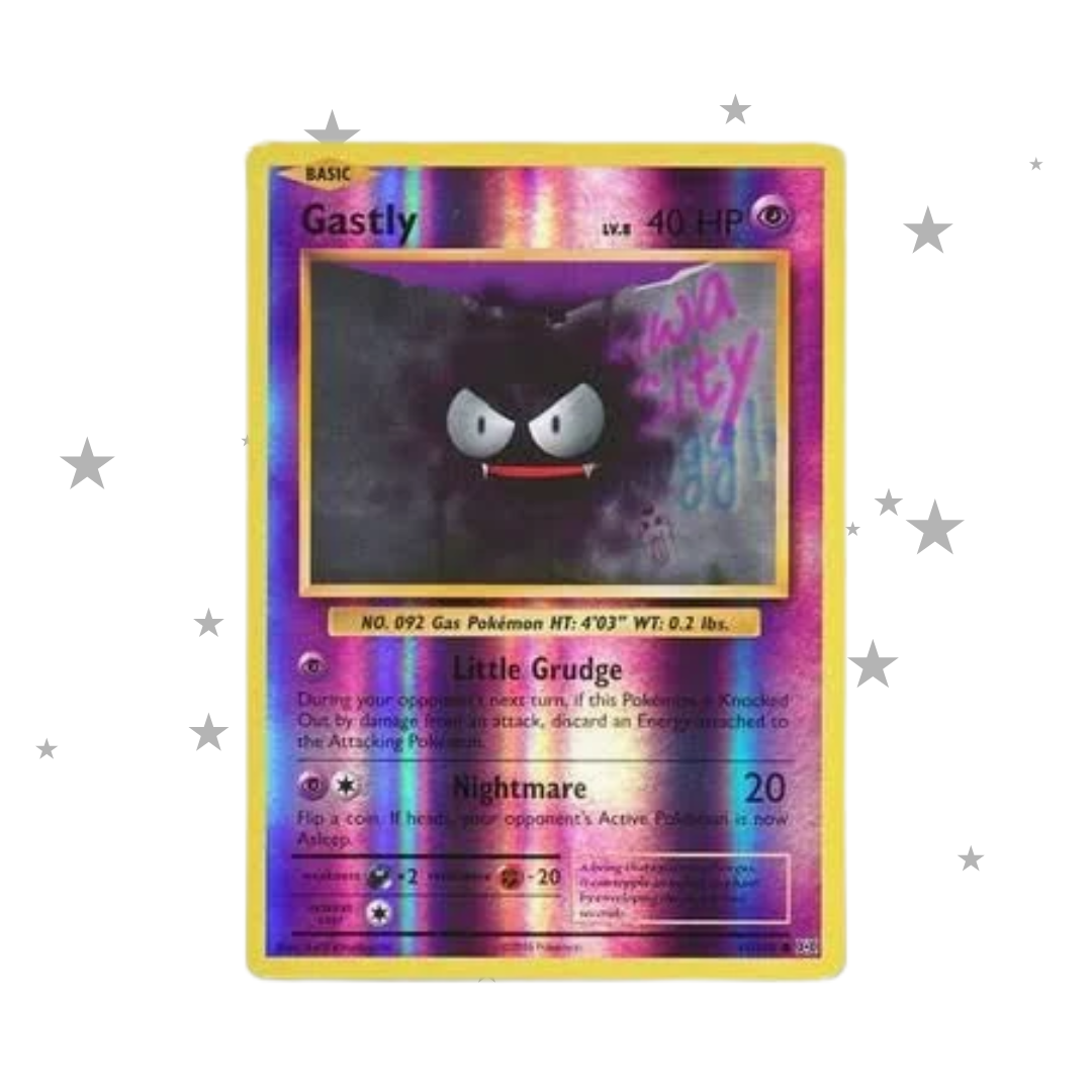 Gastly 47/108 Reverse Holo - XY Evolutions - English 🇬🇧