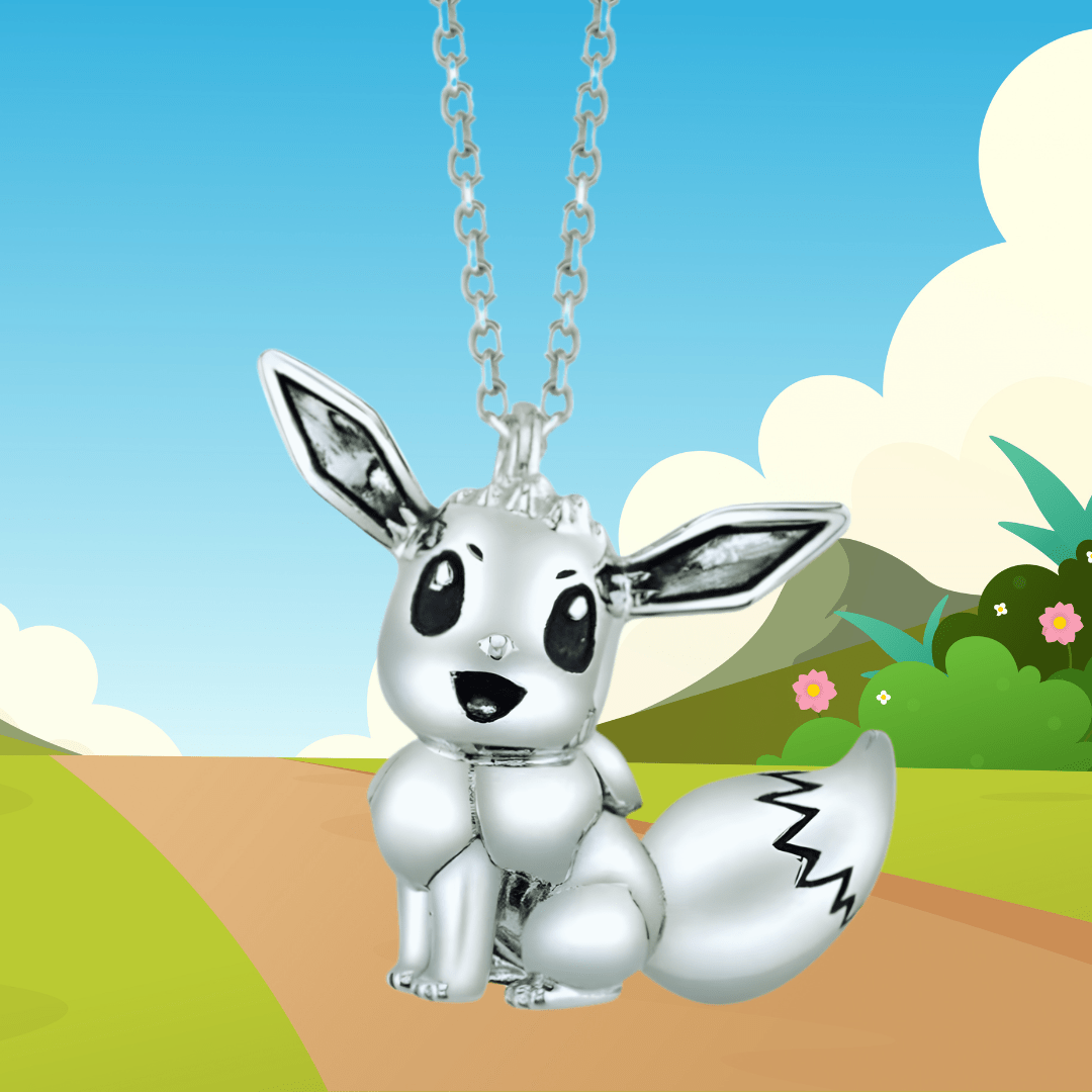 Pokemon Eevee Character Pendant Necklace - ShuppetMaster TCG