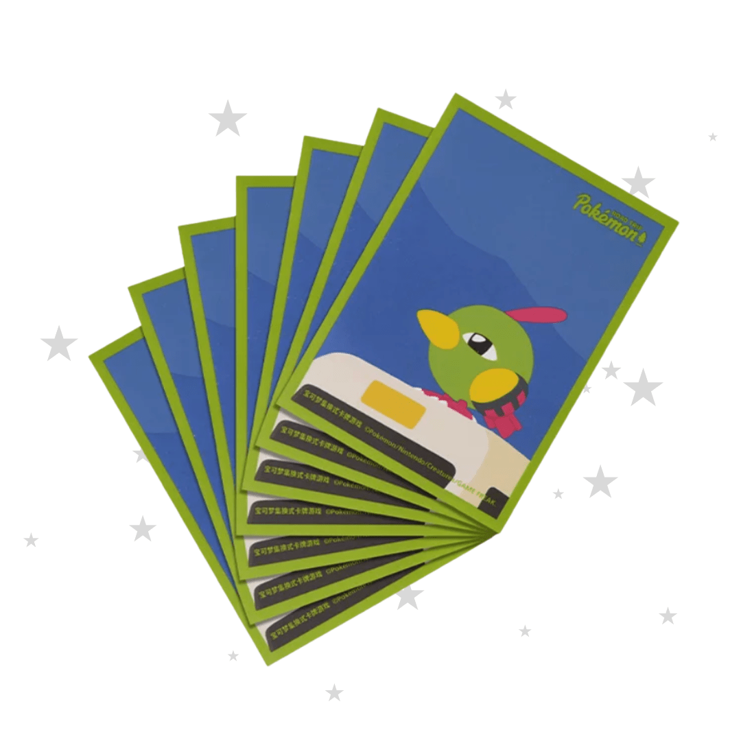 Pokémon Gym China Exclusive - Natu Pokemon Road Trip Sleeves (64 Pack) - ShuppetMaster TCG