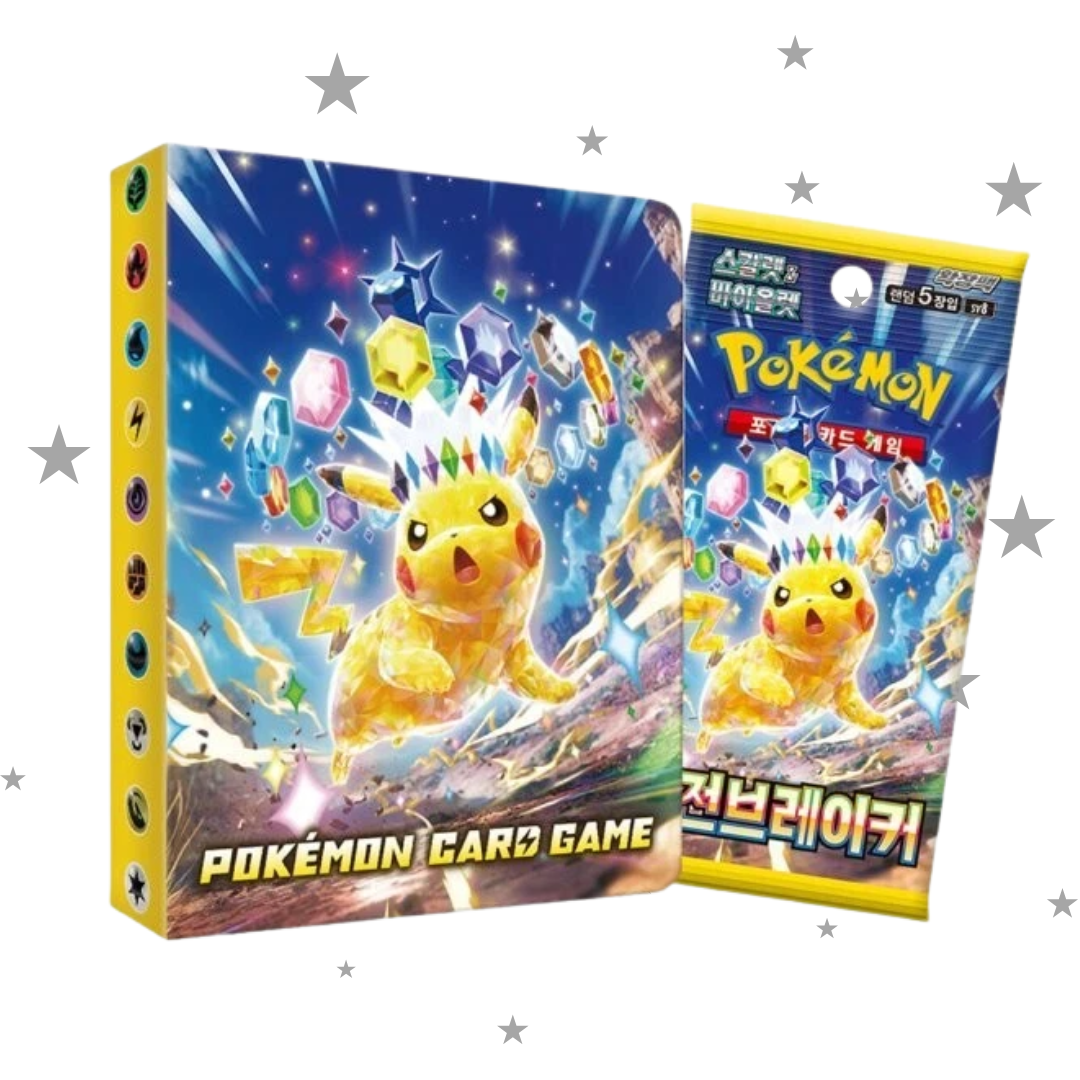 Pokemon Scarlet & Violet Super Electric Breaker Mini Album Set - Korean 🇰🇷 - ShuppetMaster TCG