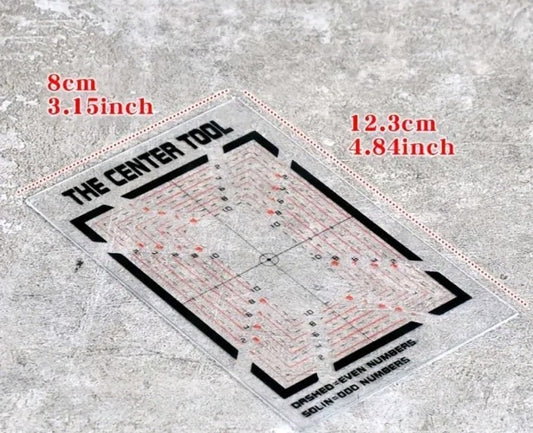 The Center Tool - Trading Card TCG Centering Tool - GPK Center 4 PSA Beckett SGC