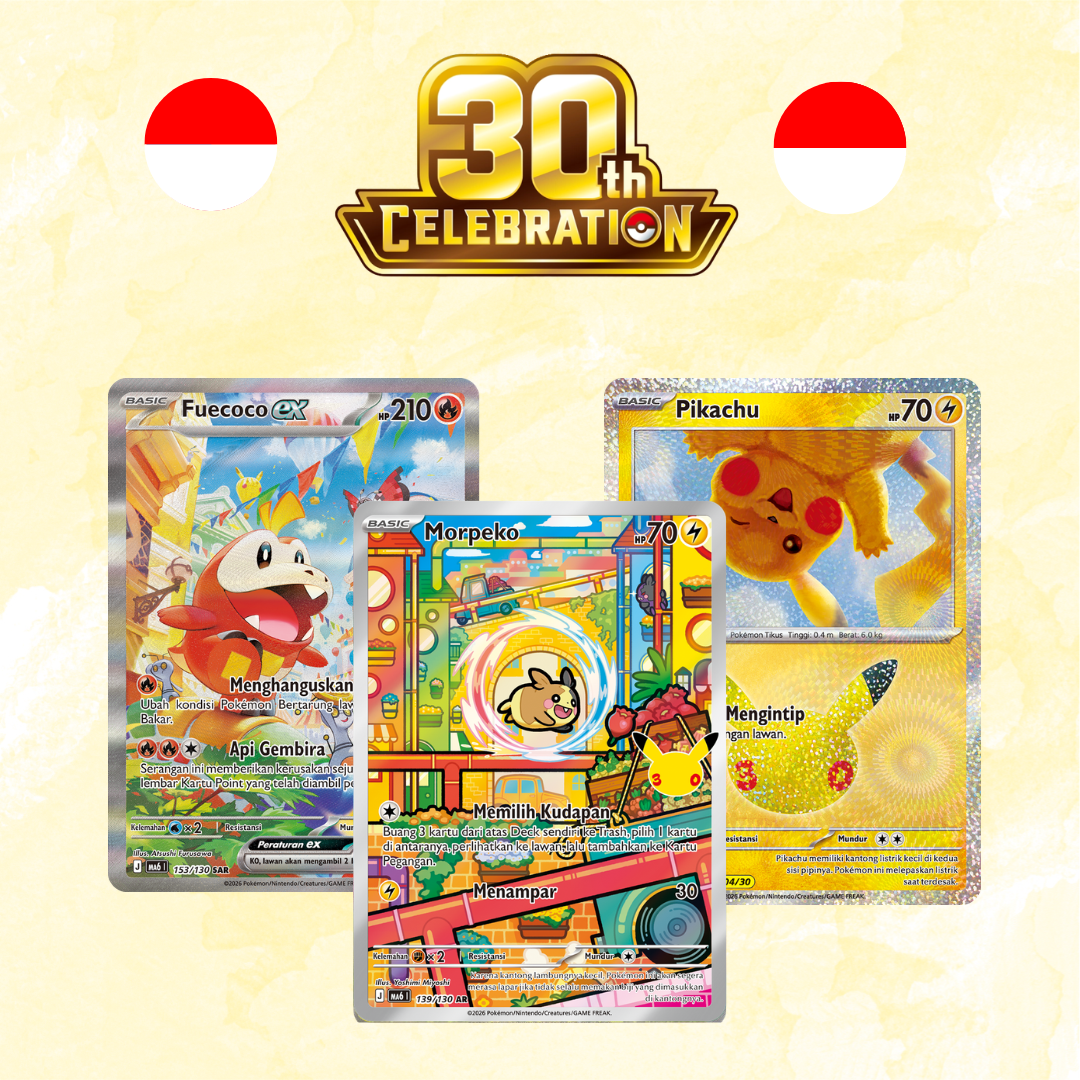 30th Anniversary Singles - Indonesian - ShuppetMaster TCG