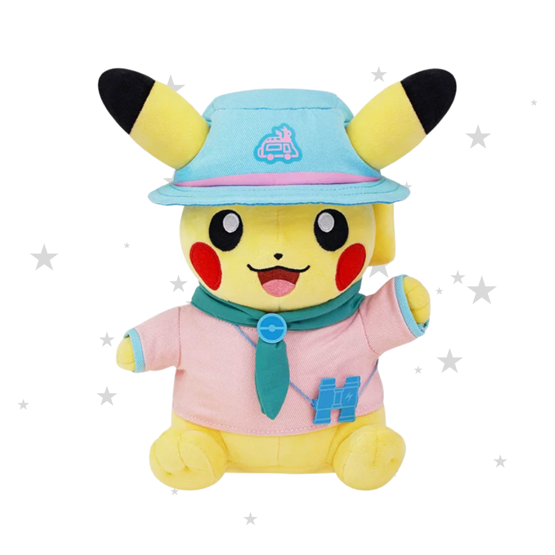 [PRE-ORDER] Pokémon China Shanghai Gym Exclusive Road Trip Pikachu Plush