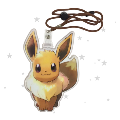 Pokémon Hong Kong & Taiwan Exclusive Switch Lets Go Eevee Preorder Bonus - Eevee ID Lanyard