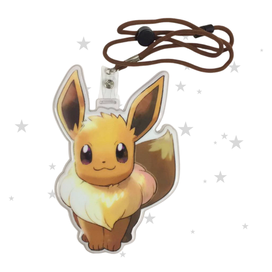 Pokémon Hong Kong & Taiwan Exclusive Switch Lets Go Eevee Preorder Bonus - Eevee ID Lanyard