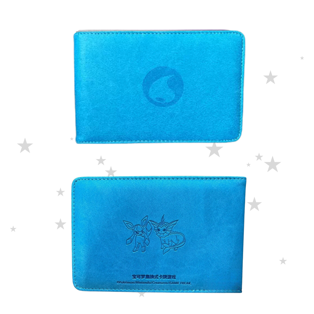 Pokémon Chinese Energy Class Binder Album - Water Energy - Vaporeon & Glaceon