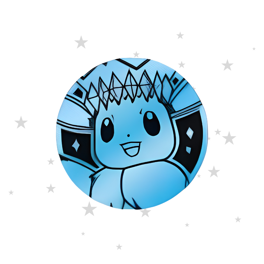 Eevee Coin (Blue) Coin Set Exclusive (Sealed) - CSV9.5C - S-Chinese 🇨🇳