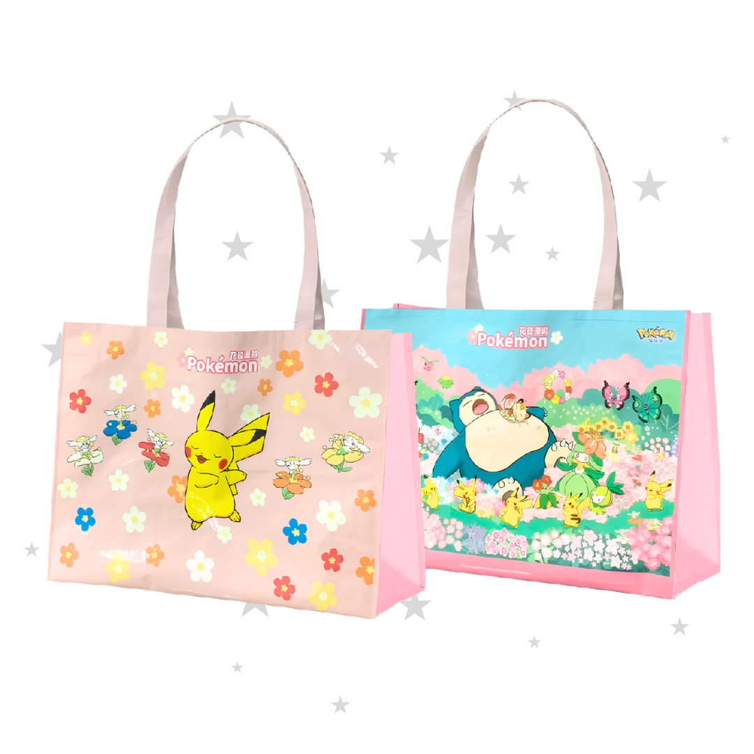 Pokémon Shanghai Pikachu 2026 Sakura Walk Event - Reusable Large Shopping Bag