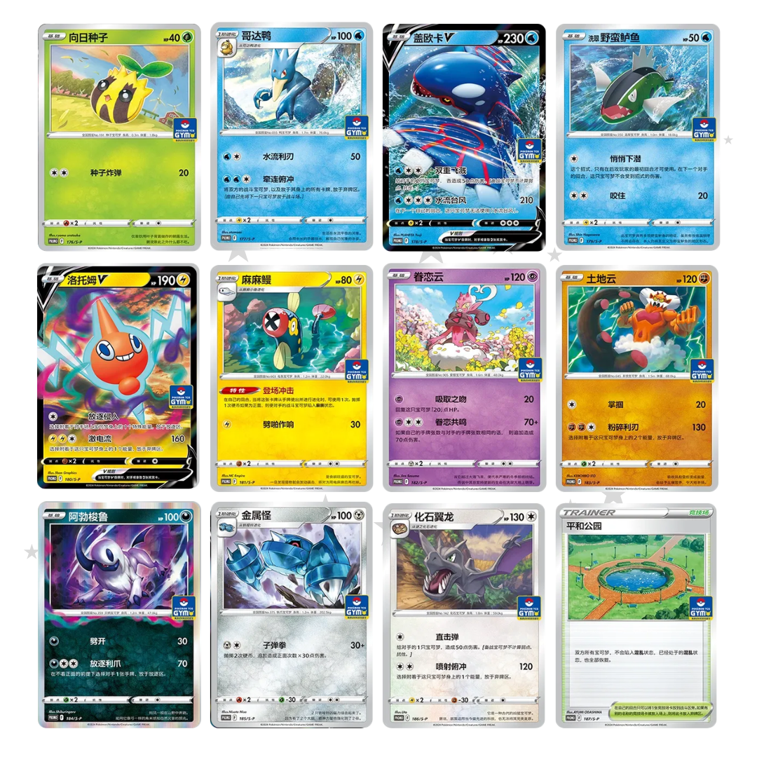 China Gym Tournament Sword & Shield Promo Pack Vol. 5