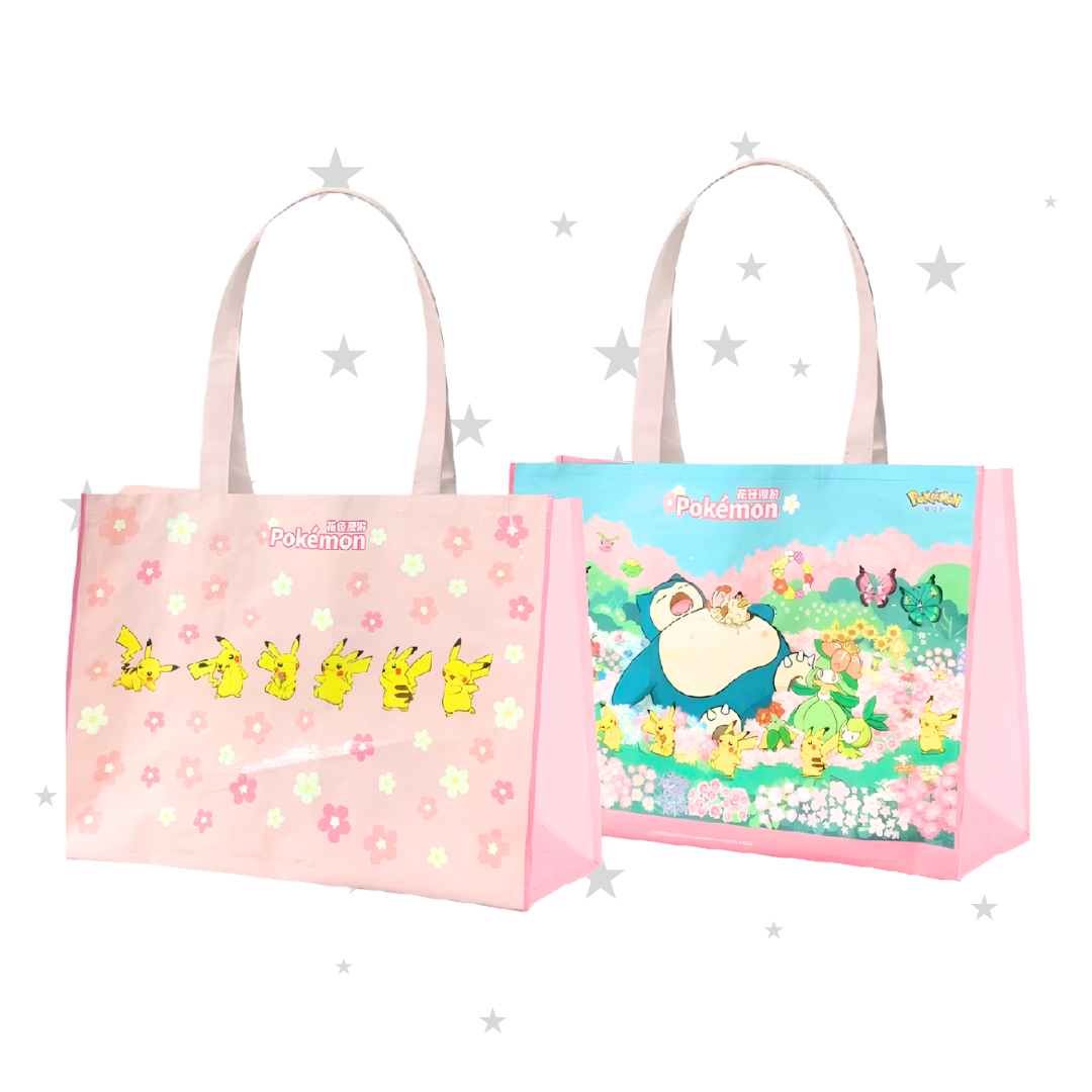 Pokémon Shanghai Pikachu 2026 Sakura Walk Event - Reusable Large Shopping Bag