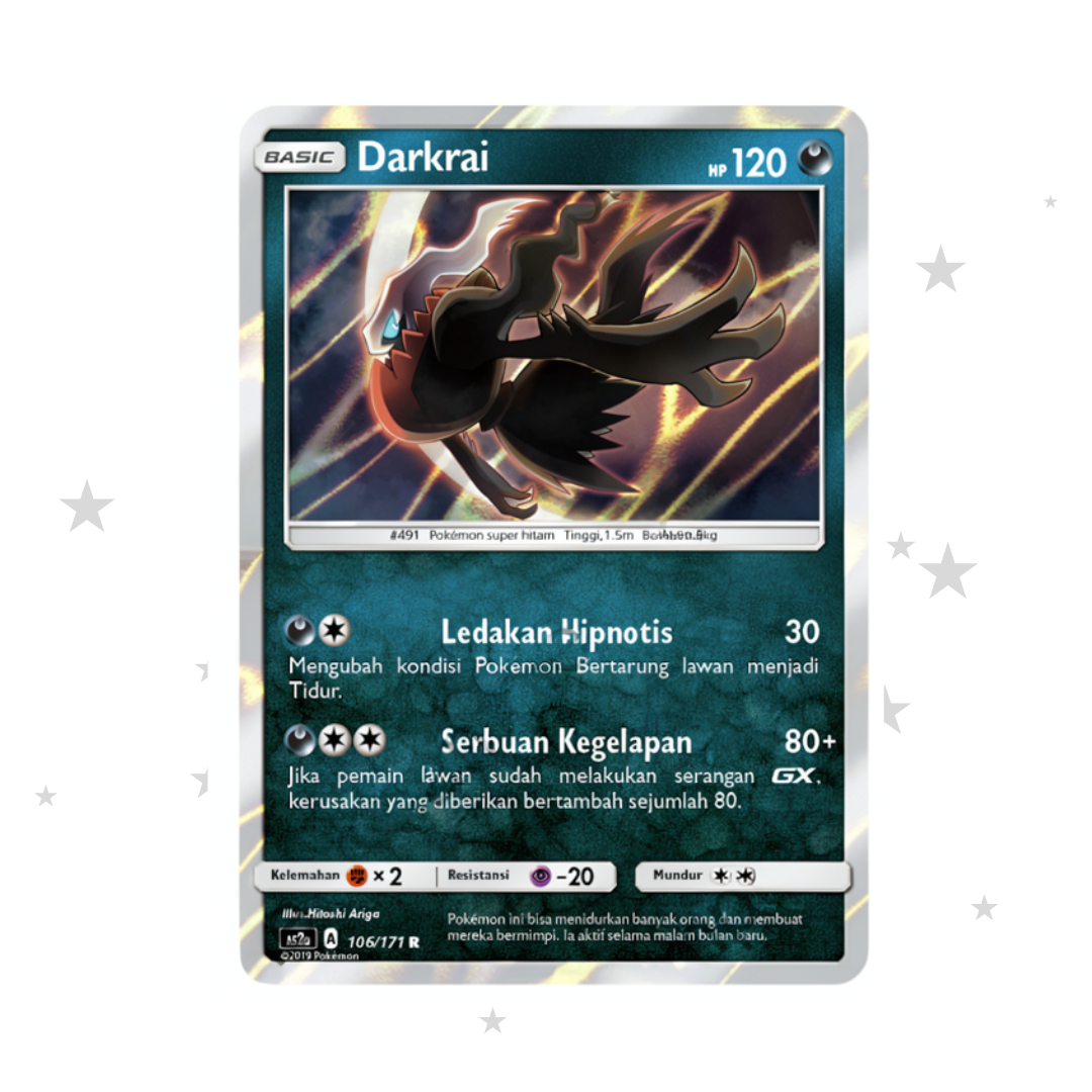 Darkrai 106/171 R - AS2A - Indonesian 🇮🇩