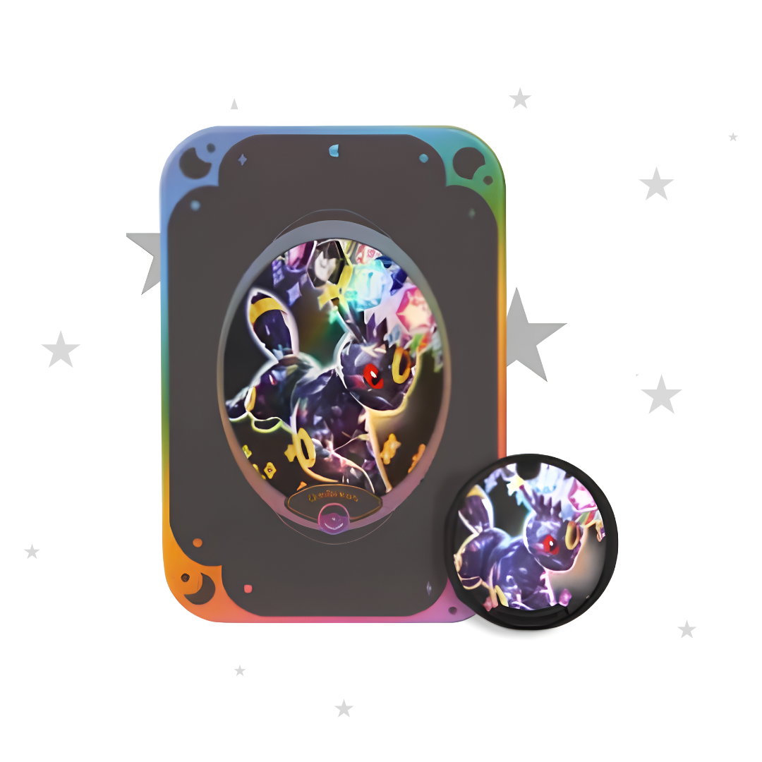 Umbreon Accessory Tin & Coin (Standard Rarity Sealed) - CSV9.5C - S-Chinese 🇨🇳