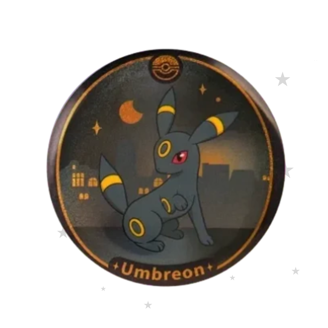 Umbreon Badge - CSV9.5C Badge Set Exclusive - CSV9.5C - S-Chinese 🇨🇳