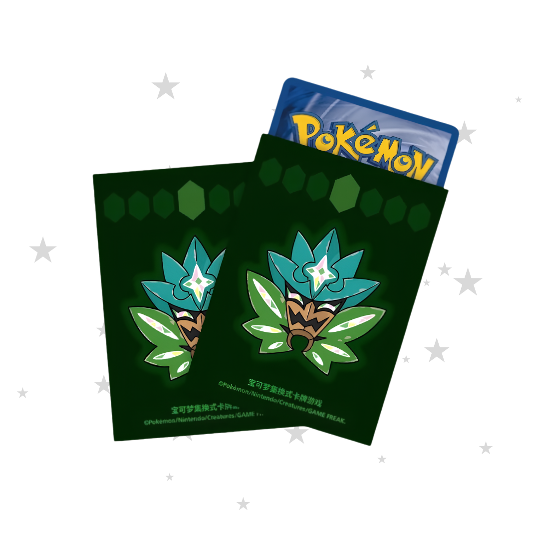 Ogerpon Teal Mask Official Sleeves - Ogerpon Teal Mask Box Exclusive