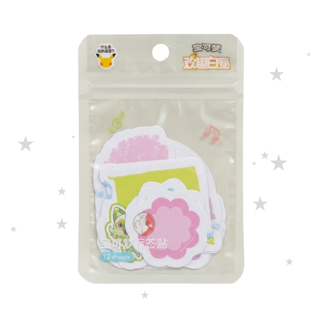 Pokémon China Exclusive Shanghai 30th Joyful Daytime Series - Mini Sticker Pack