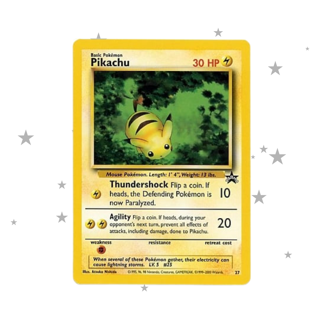 Pikachu 27 - Black Star Promo - English 🇬🇧