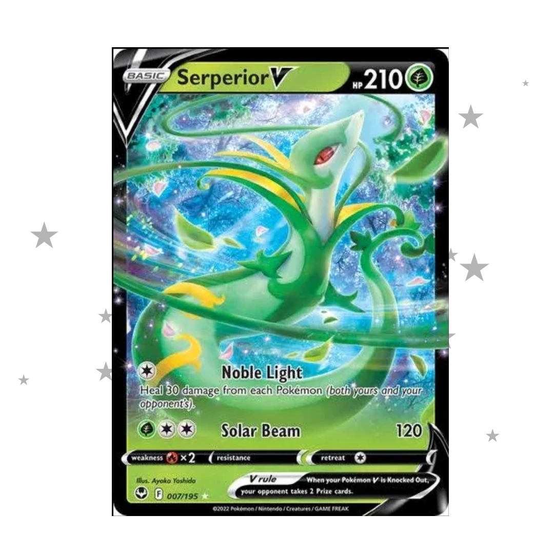 Serperior V 007/195 - Silver Tempest - English 🇬🇧