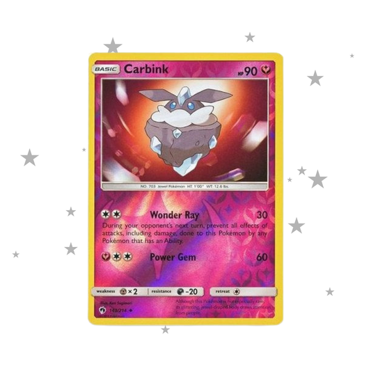 Carbink 143/214 Reverse Holo - Lost Thunder - English 🇬🇧