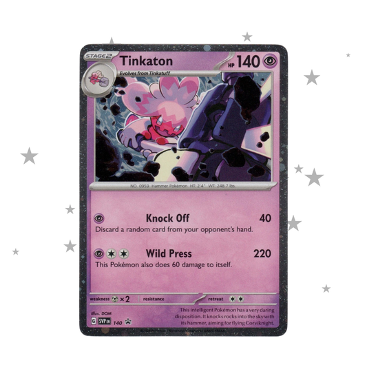 Tinkaton SVP140 Cosmo Holo Black Star Promo - English 🇬🇧