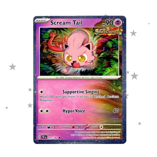 Scream Tail 077/162 Cosmo Holo Promo - English 🇬🇧