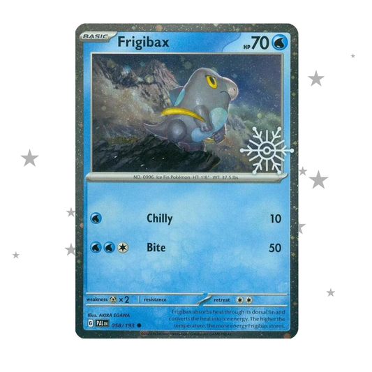 Frigibax 058/193 Snowflake Stamp Promo (Sealed) - English 🇬🇧