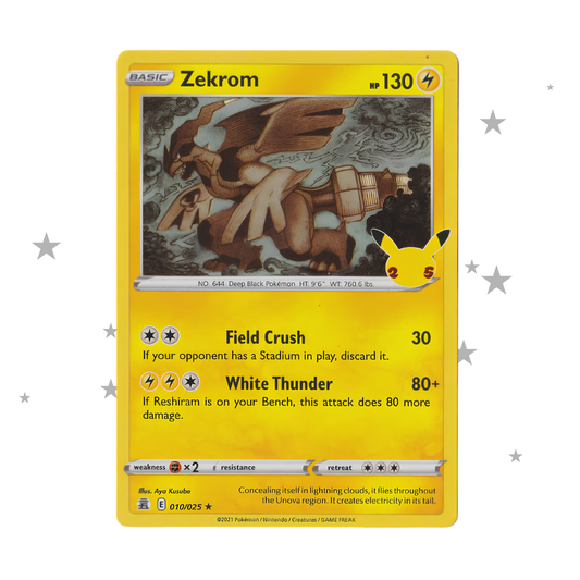 Zekrom 010/025 Celebrations - English 🇬🇧