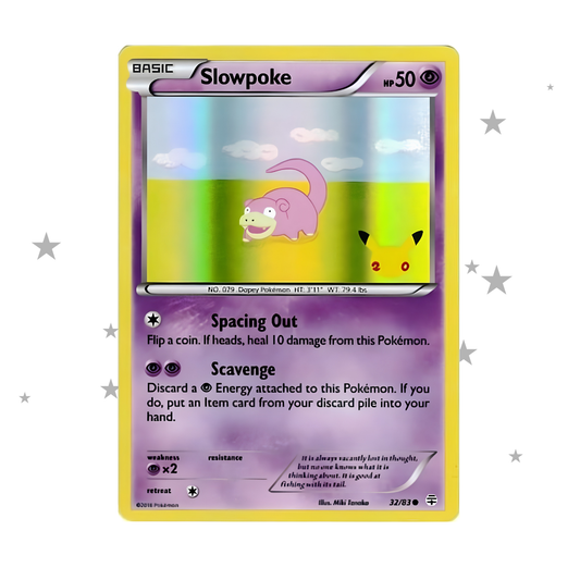 Slowpoke 20th Celebrations GAME Promo - English 🇬🇧