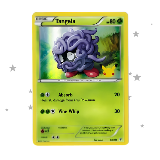 Tangela 20th Celebrations GAME Promo - English 🇬🇧