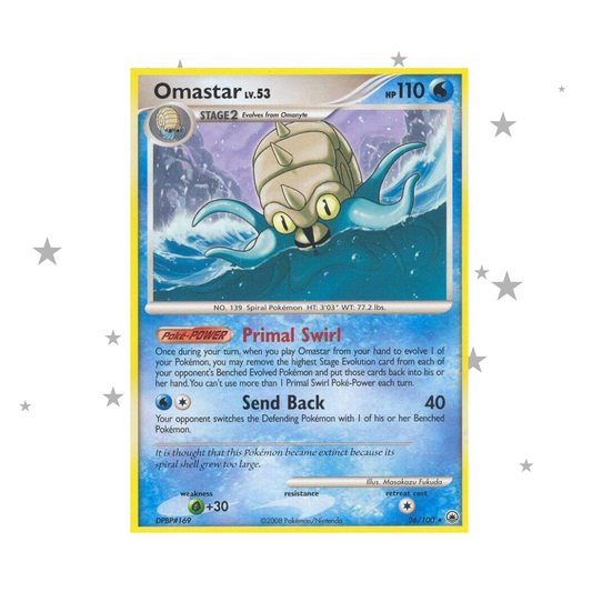 Omastar 26/100 Majestic Dawn -  English 🇬🇧