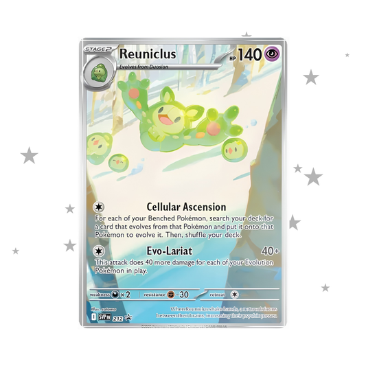 Reuniclus SVP212 Black Star Promo -  English 🇬🇧