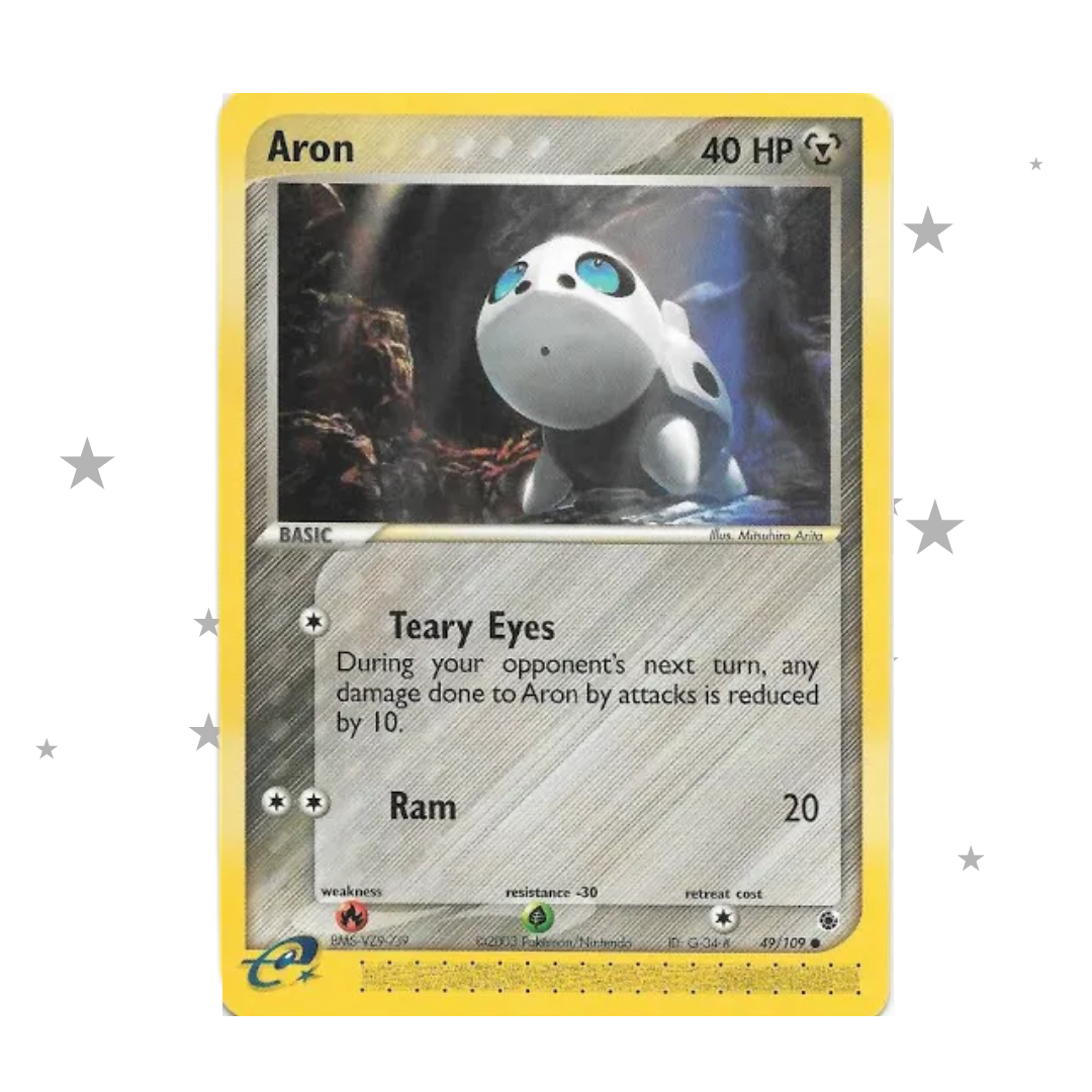 Aron 49/109 ex Ruby & Sapphire - English 🇬🇧