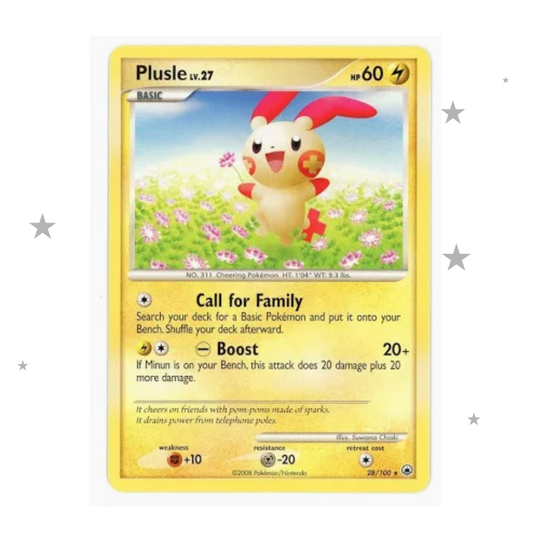 Plusle 28/100 Majestic Dawn - English 🇬🇧