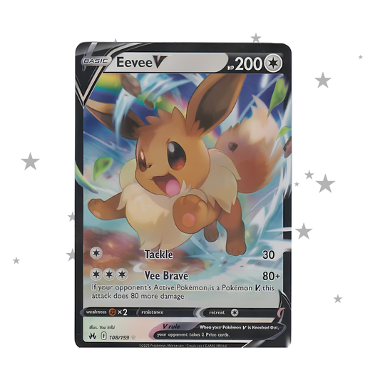 Eevee V 108/159 Holo - Crown Zenith - English 🇬🇧