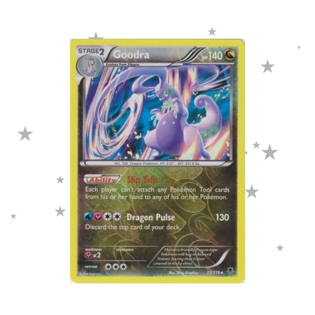 Goodra 77/119 Reverse Holo - Phantom Forces - English 🇬🇧