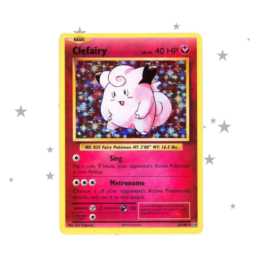 Clefairy 63/108 Holo - XY Evolutions - English 🇬🇧