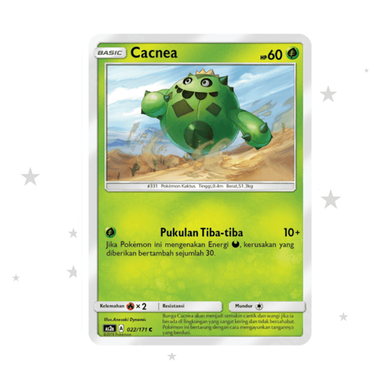 Cacnea 022/171 C - AS2A - Indonesian 🇮🇩 - ShuppetMaster TCG