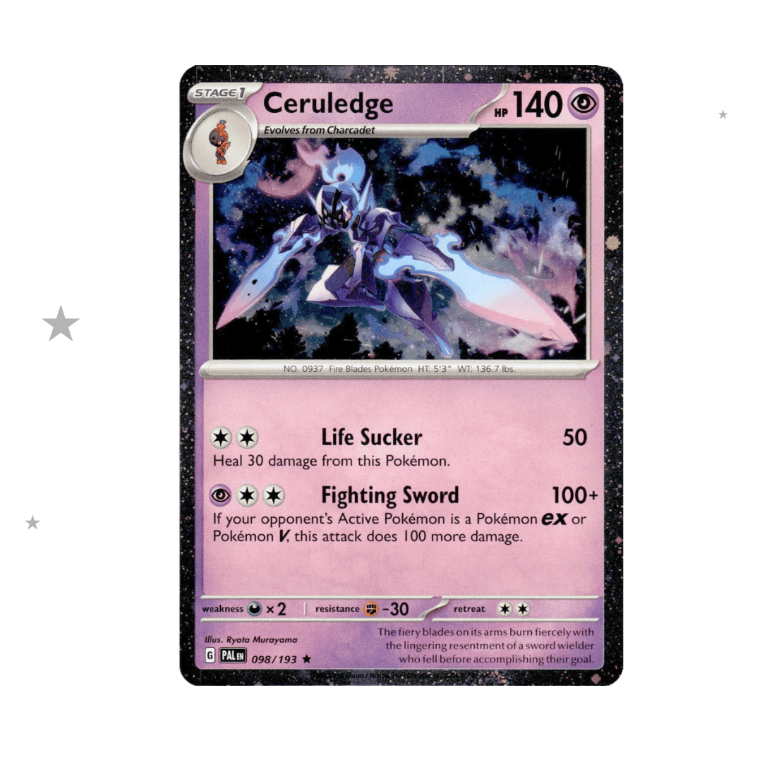 Ceruledge 098/193 Cosmo Holo Promo - Paldea Evolved - English 🇬🇧 - ShuppetMaster TCG