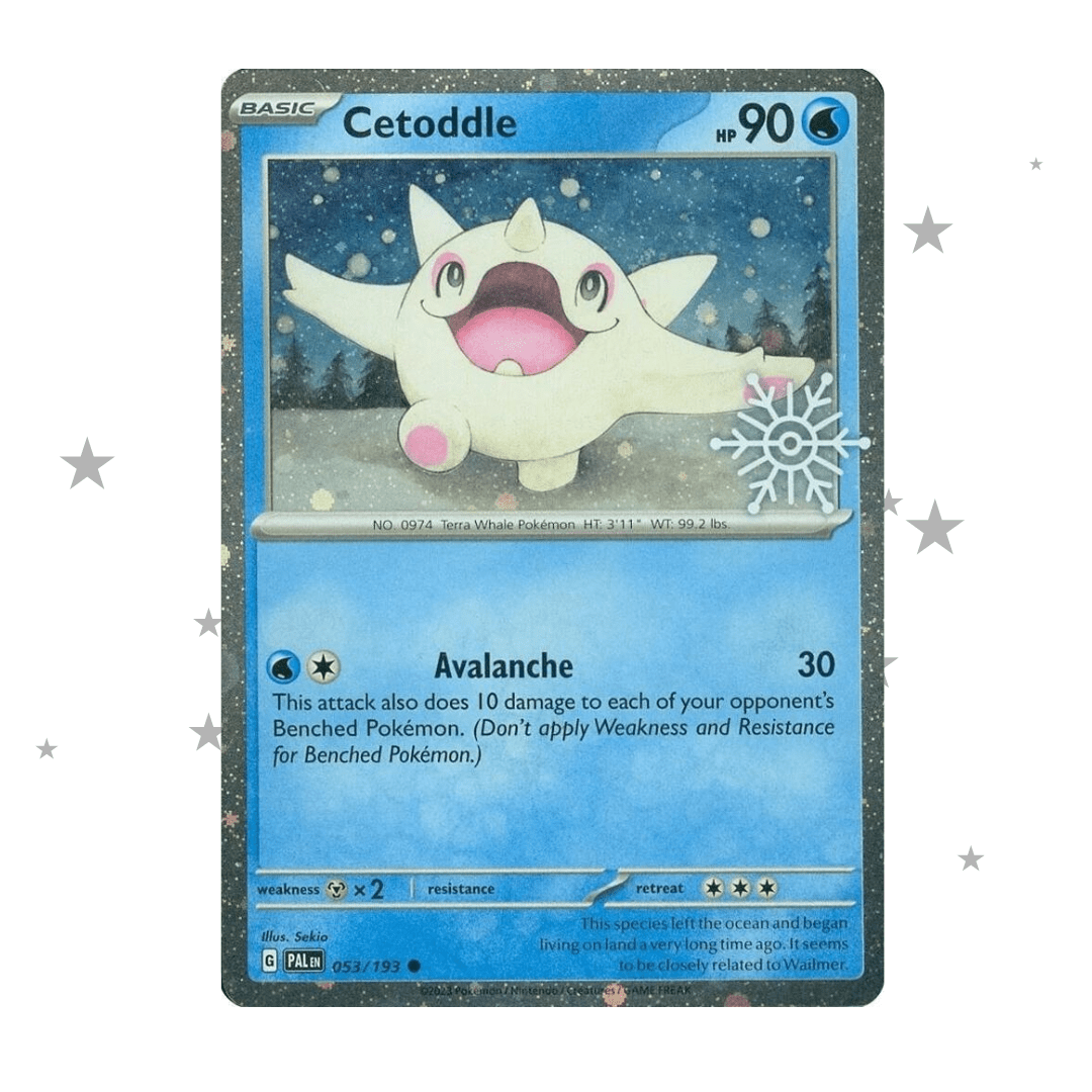 Cetoddle 053/193 Snowflake Stamp Promo (Sealed) - English 🇬🇧 - ShuppetMaster TCG