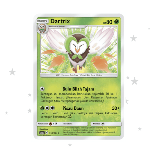 Dartrix 036/171 C - AS2A - Indonesian 🇮🇩 - ShuppetMaster TCG