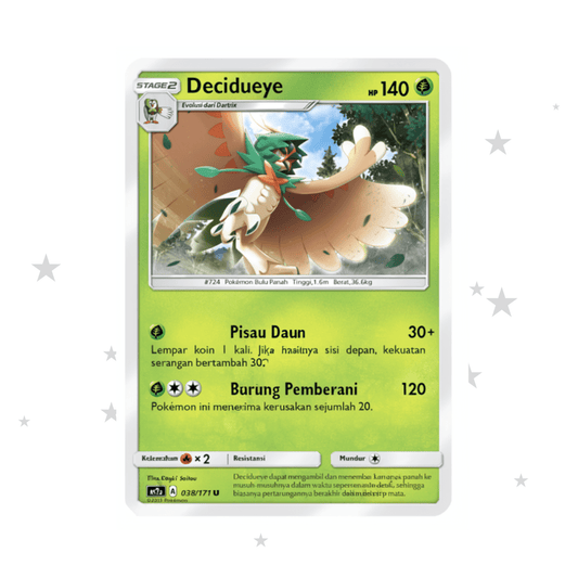 Decidueye 038/171 U - AS2A - Indonesian 🇮🇩 - ShuppetMaster TCG
